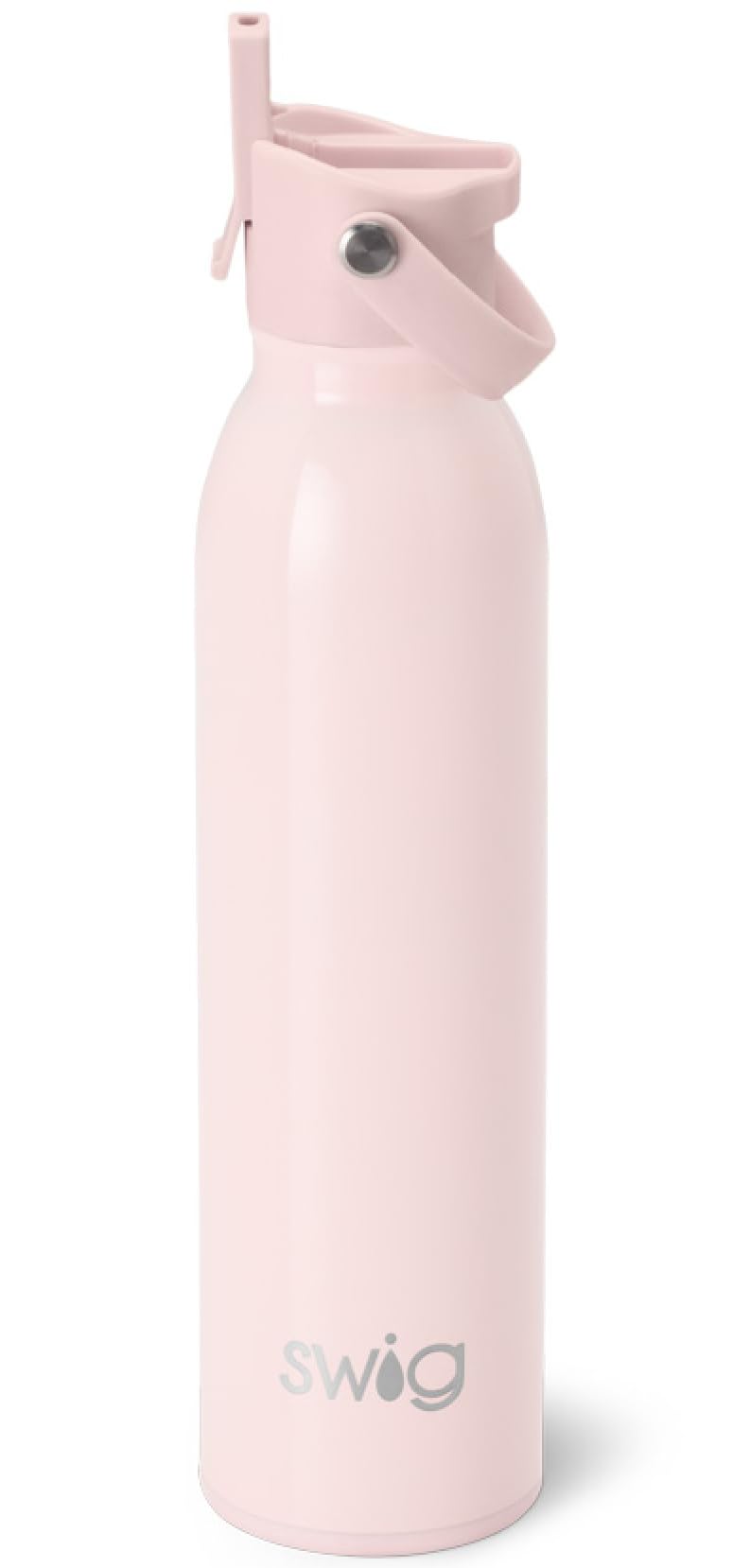 Swig Life 36oz Insulated Water Bottle, Travel Water Bottle with Straw and Lid, Cup Holder Friendly Water Bottles, Stainless Steel (Roller Rink)