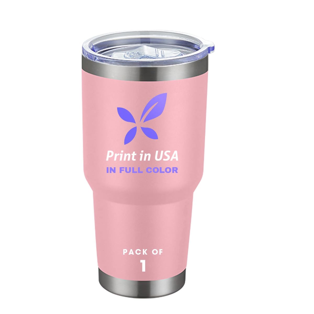 Personalized Tumbler with Pictures Text Logo,Print in USA,30oz Custom Coffee Tumbler with Lid & Straw,Double-layer Stainless Steel Custom Insulated Tumbler,Personalized Gifts As Birthday,Christmas