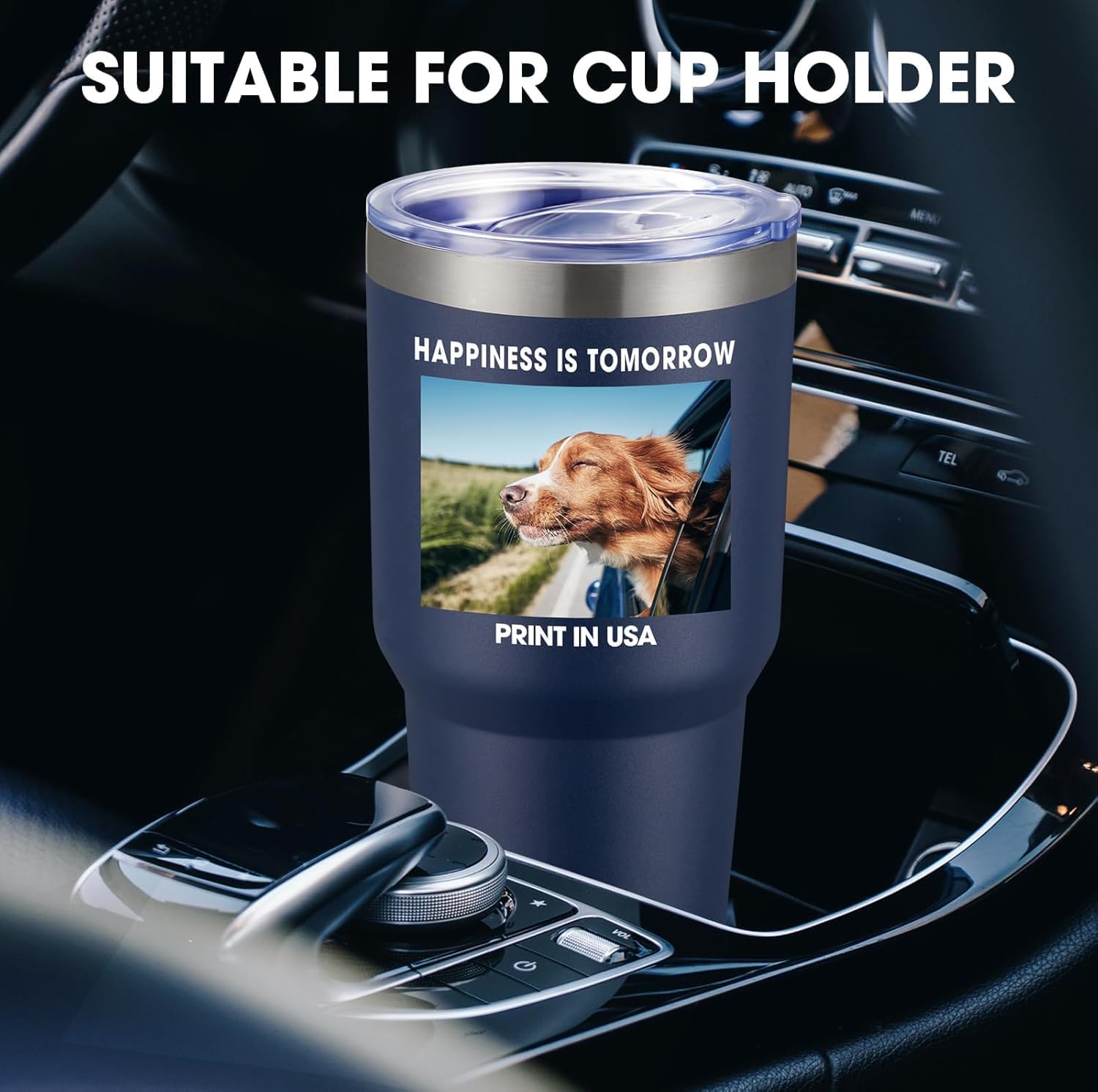 Personalized Custom Tumbler Print in USA 24 Pcs 30oz Stainless Steel Coffee Cup with Lid & Straw Double Wall Insulated Tumbler with Colorful Text Logo Photo