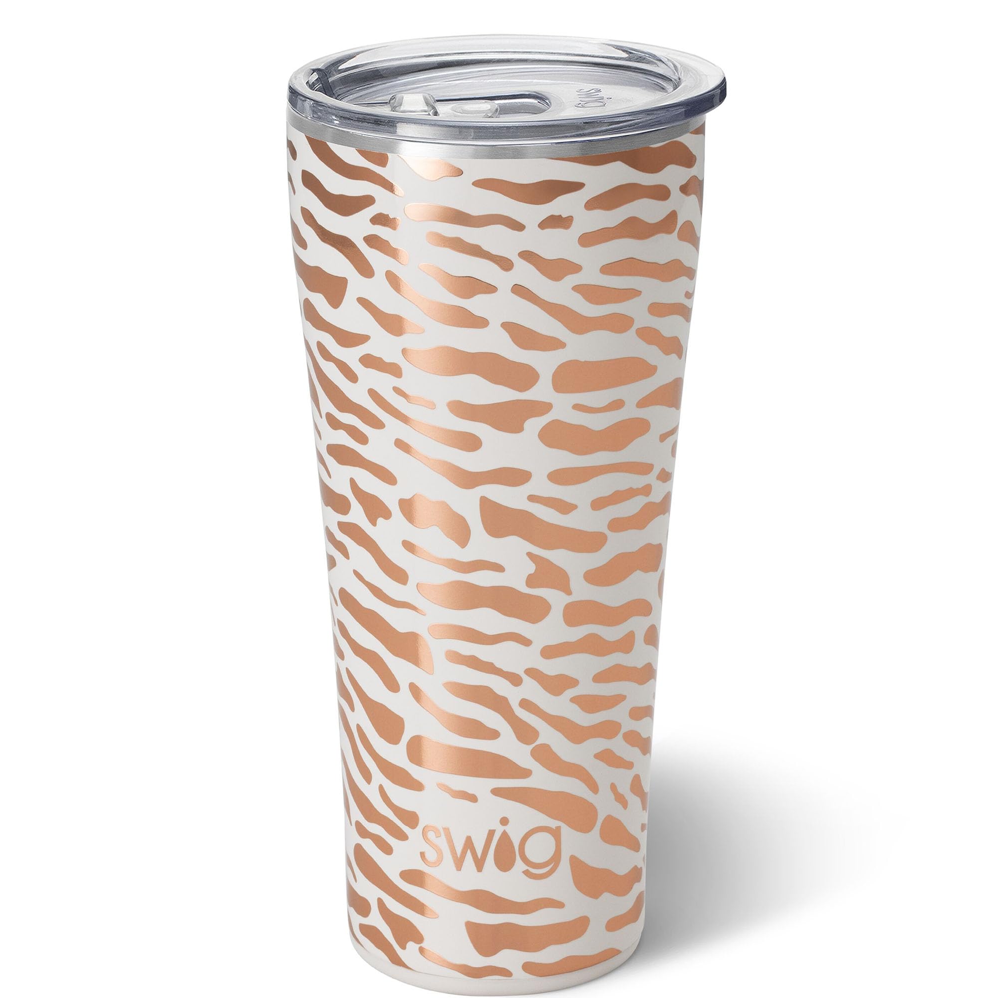 Swig Life 32oz Insulated Tumbler, Travel Coffee Tumbler with Lid, Cup Holder Friendly Travel Coffee Mug, Stainless Steel with Lid (Wanderlust)