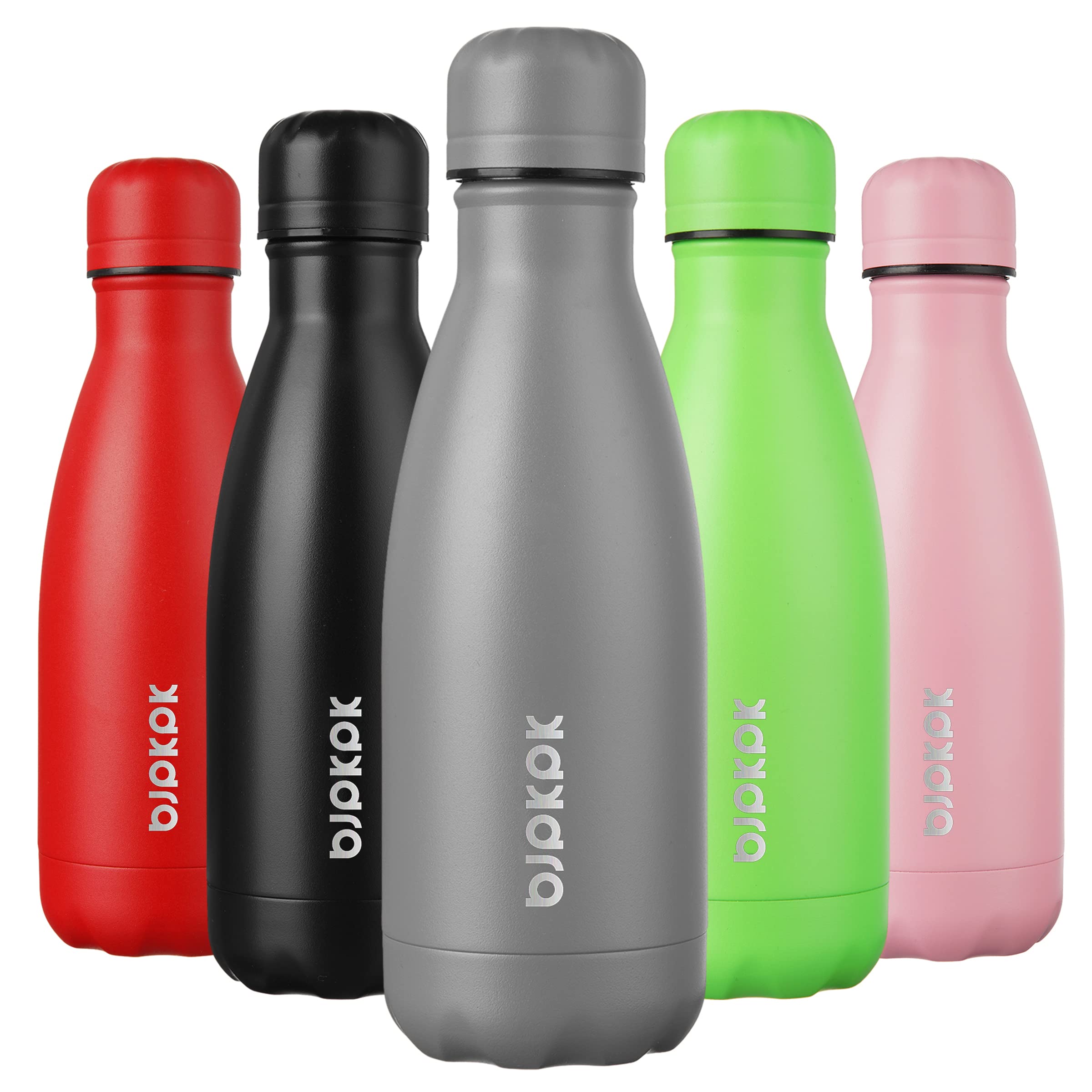 BJPKPK 17oz Insulated Water Bottles Stainless Steel Sports Water Bottles Keep Cold and Hot for Travel Dishwasher Safe,Sky