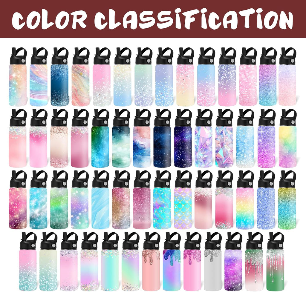 Custom Personalized Water Bottle for Kids Customized Water Bottles with Name Customizable Stainless Steel Insulated Cups 12/16/18/24/32/40 oz for School Girls Boys Toddler